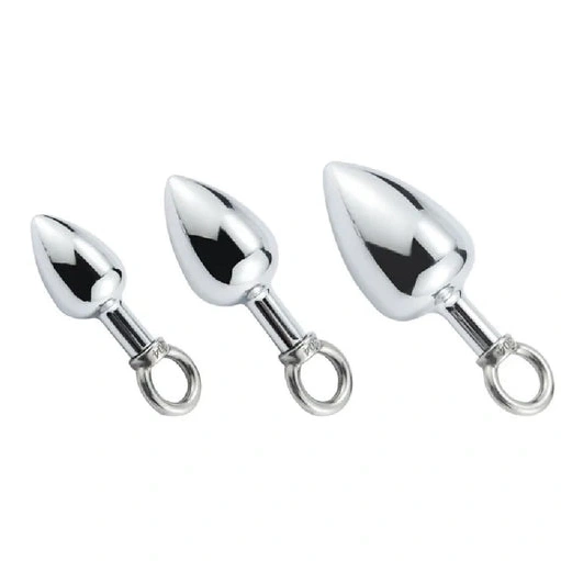 Ring Cock Stainless Anal with DiscreetChoice Set Hook Steel 4663 0803